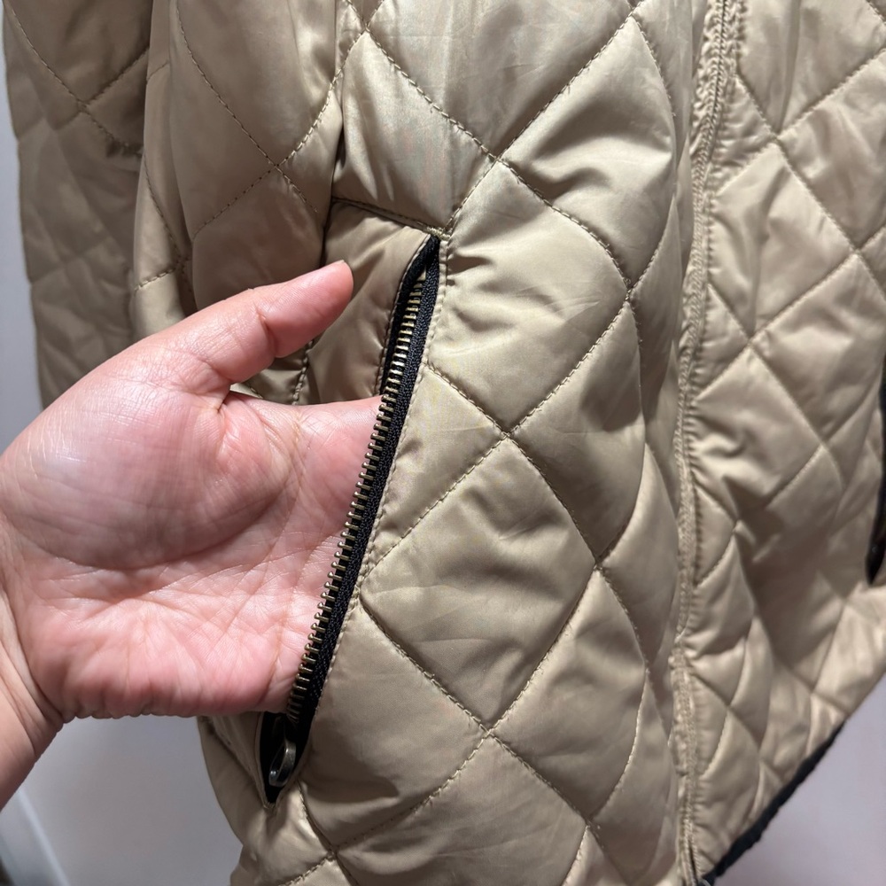Ralph Lauren tan quilted jacket #preppy #outerwear - Picture 7 of 9